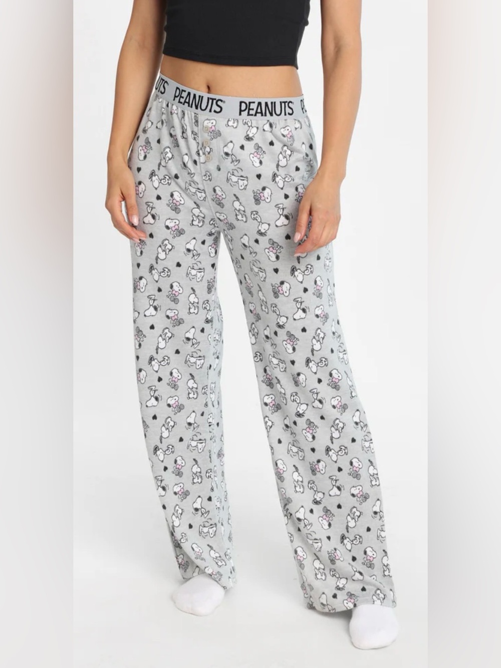 Peanuts Snoopy Wintered-Themed Holiday Pajamas Pants - NWT